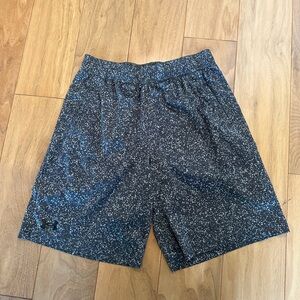 Under Armour Black and White Performance Shorts